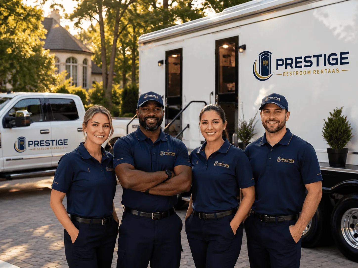 Trusted Luxury Portable Restrooms company in Juda, WI